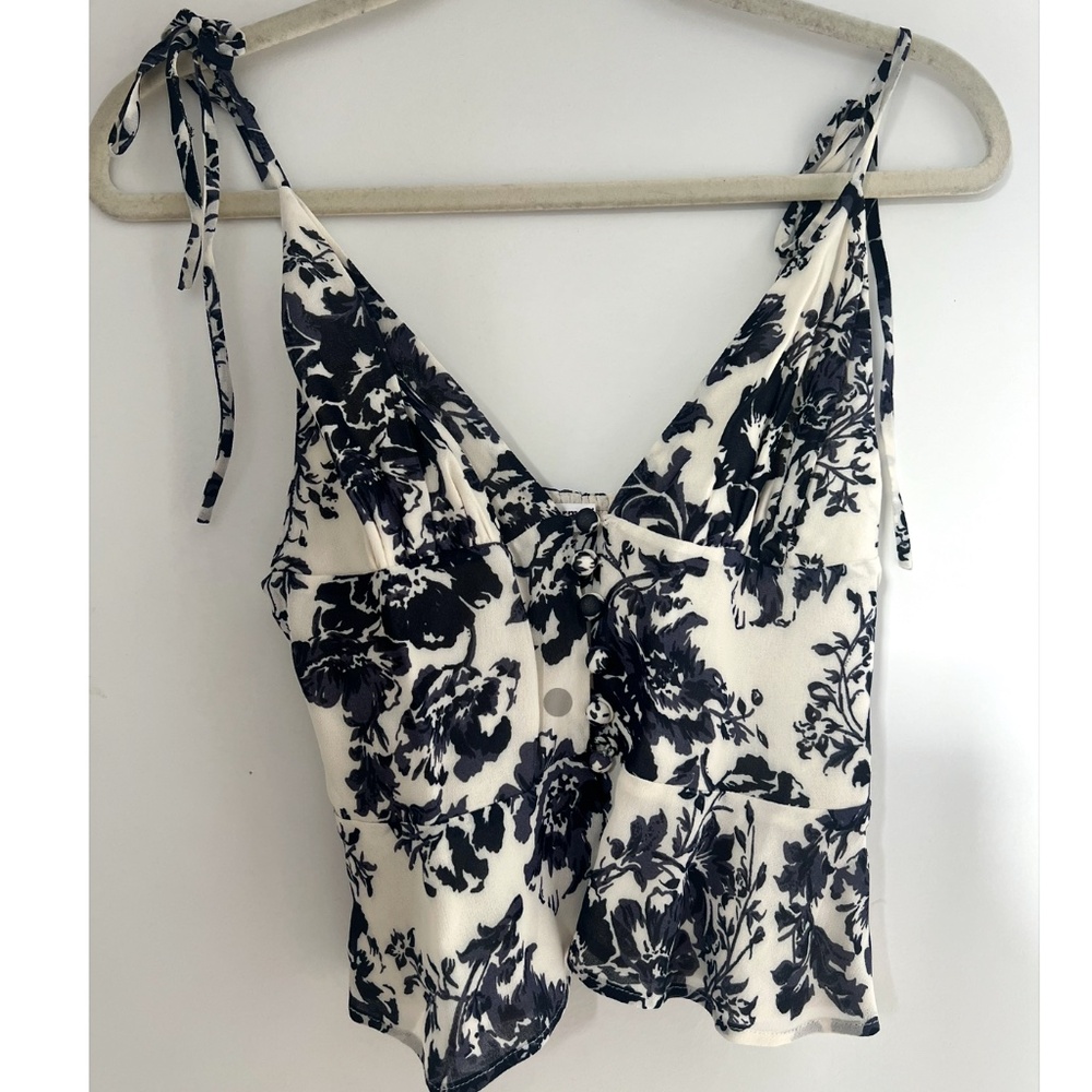 Reformation floral tank